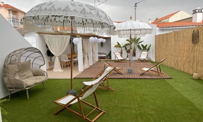 Sines House | Boho house with huge outdoor space - 5 min. walk from the beach