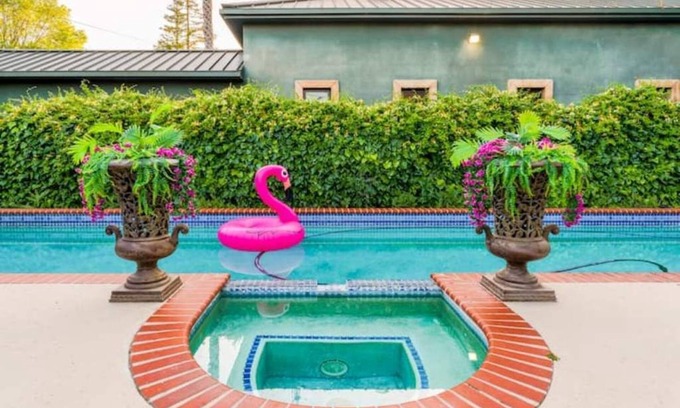 North Hollywood House | Boho Vibe House with Pool near Hollywood