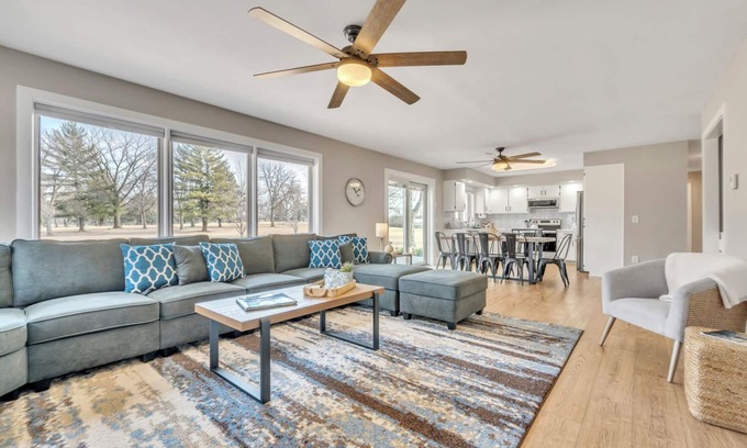 West Okoboji House | Boji Getaway on the Golf Course