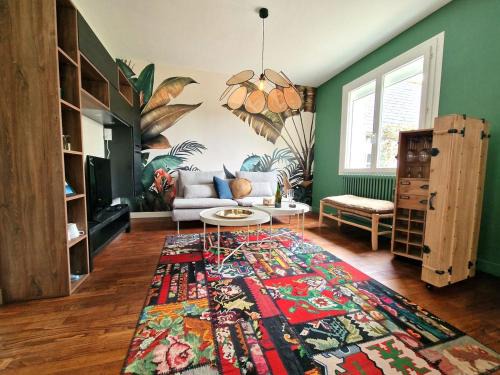 Nevez House | Bonheur dans le Finistère cosy jardin 2-8 pers