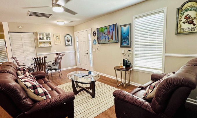 Sea Breeze Cottage | Book Fast! Top-Rated 5★ Cottage Near Carolina Beach—Private, Peaceful, Perfect