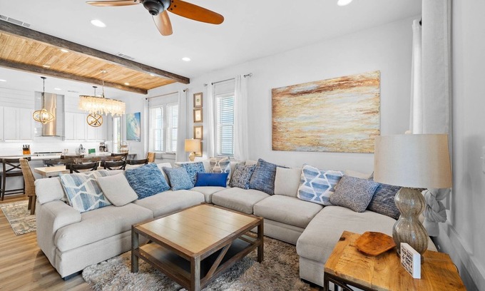 Alys Beach House | Book Now for Fall Stays! Resort Amenities! In the Heart of Seacrest Beach! 4 Adult Bikes!