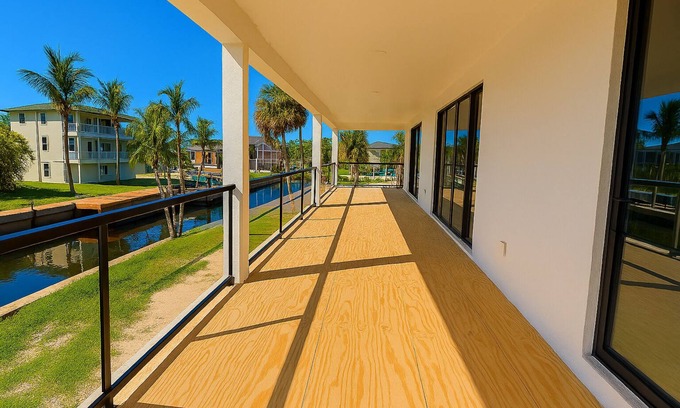 Bonita Springs House | Brand New 3 BR, Canal Front, Gulf Access, Bring your Boat, Sleeps 6,Wi-Fi