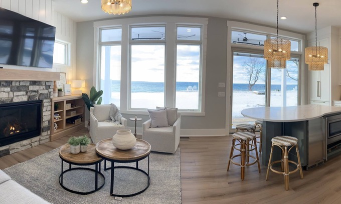 Mears House | BRAND NEW Cottage Home! On Lake Michigan near Pentwater & Silver Lake