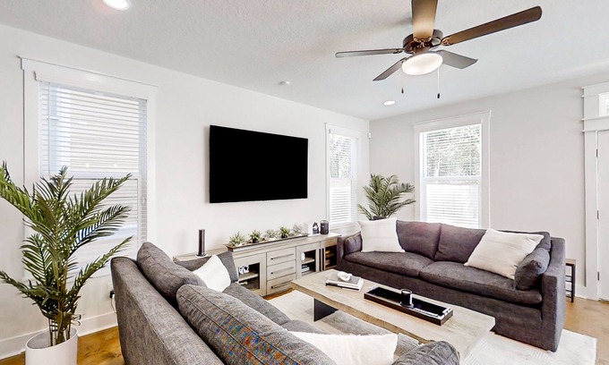 Urban Core House | Brand new home with open layout, office, & great location - dog-friendly