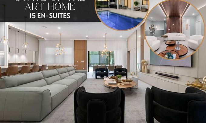 Kissimmee House | Brand New Modern State of the Art Home! Sleeps 31