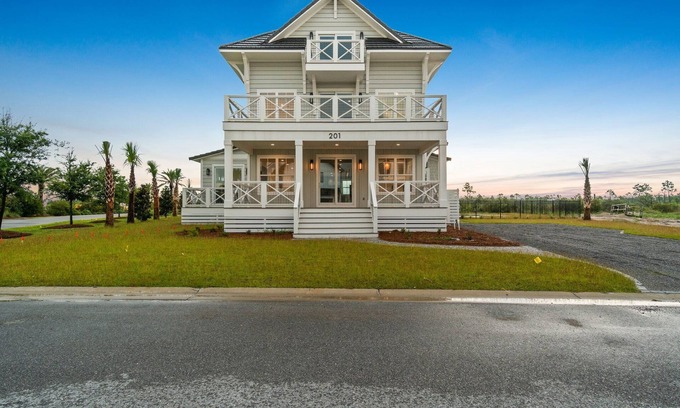 Bay County House | Brand New Sugar Sands home in Mexico Beach! Private Pool, Pet Friendly
