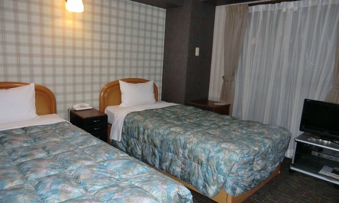 Soemon-cho Hotel | Breakfast included Smoking Twin room/Osaka Ōsaka