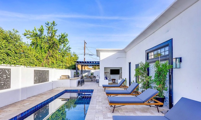 Camelback Park Estates Villa | Breathtaking Mediterranean Style Villa in Heart of Scottsdale