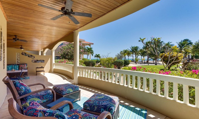 Placencia Villa | Bright 2BR Villa with Shared Pool Ground Floor