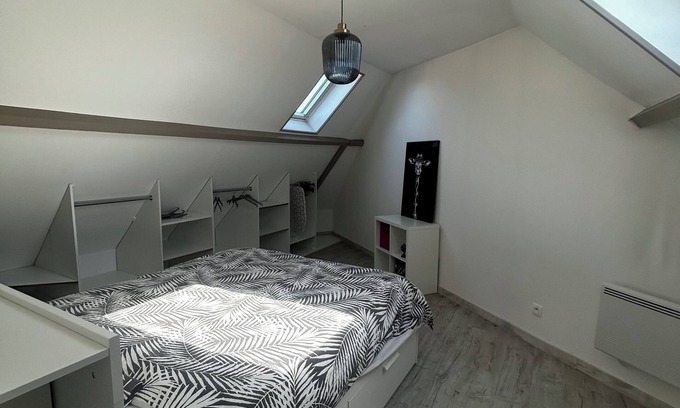 Dunkerque Centre Apartment | Bright duplex, 60 m2 Dunkerque center 2 min from port