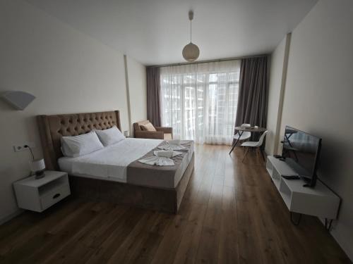 Imereti Apartment | Bright Flat with Courtyard Pool