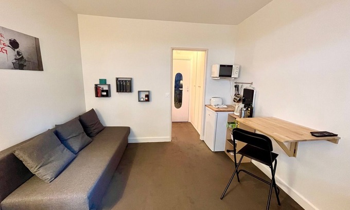 Prince–Marmottan Apartment | Bright studio near Parc des Princes