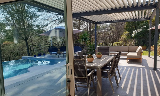 Le Collet Villa | Bright villa in absolute calm