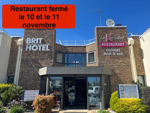 Ergue-Gaberic Hotel | Brit Hotel Quimper Nord