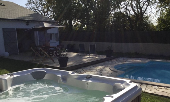 Saint-Armel House | Brittany, Morbihan, Charming house, Sea, 10 people - Swimming pool, Private spa, Nature