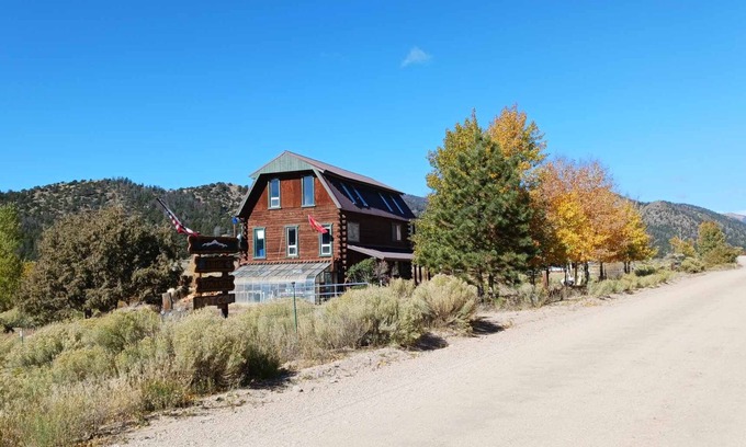 Villa Grove House | Buck House at Little Bonanza, ATV from house! Creek runs through 13 acres.