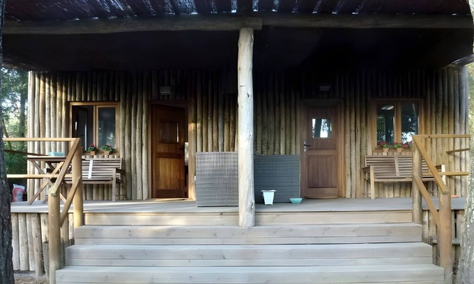 Baiona House | Bungalow '1' with Sea View, Shared Pool and Shared Terrace