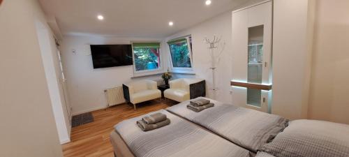 Vennhausen Apartment | Bungalow an der Tanne mit überdachter Terrasse