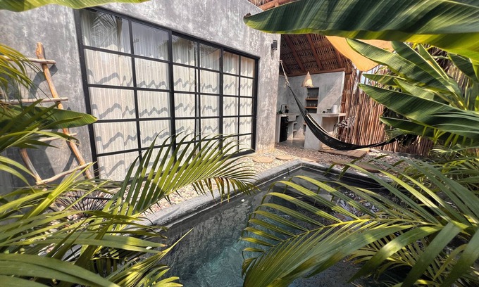 Troncones House | Bungalow GAIA - Private pool STARLINK high speed Internet (Petfriendly)