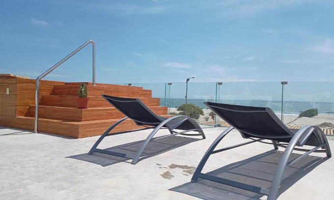 Vichayito Apartment | Bungalow VerdeMar con Jacuzzi Frente al Mar