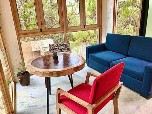 Zinacantan Apartment | Cabaña Primavera, Acogedora cabaña en el bosque