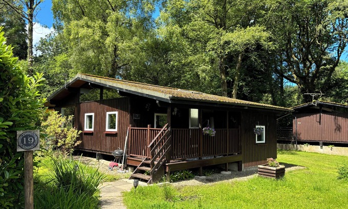 Cenarth House | Caban Coetir - Spacious lodge in stunning woodland location 🐾✅