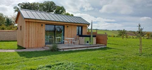 Hergugney House | Cabane Cosy & Bain nordique 2-4 pers Axe Nancy Épinal