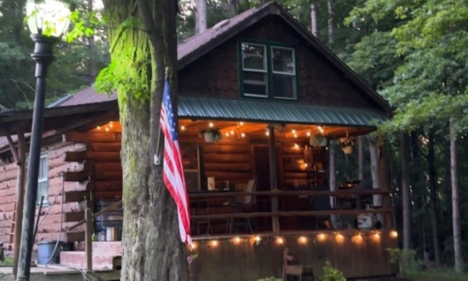 Cohocton Cabin | Camp Believe It is a secluded cabin with 50 acres of hiking trails!