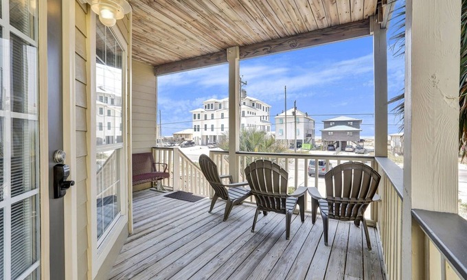 Gulf Shores Villa | Camp David Side A pvt Pool Beach View Sleeps 9