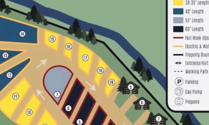 Ravalli County Other | CAMP SULA - RV SPOT #10 - back in , 20 foot or less RV