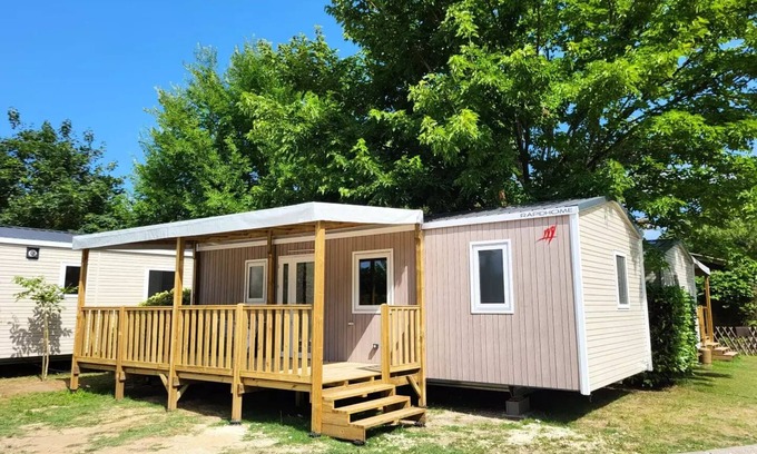 Saint-Antoine-de-Breuilh House | Camping Village La Rivière Fleurie* - Premium 4-room mobile home for 6 people Air-conditioned