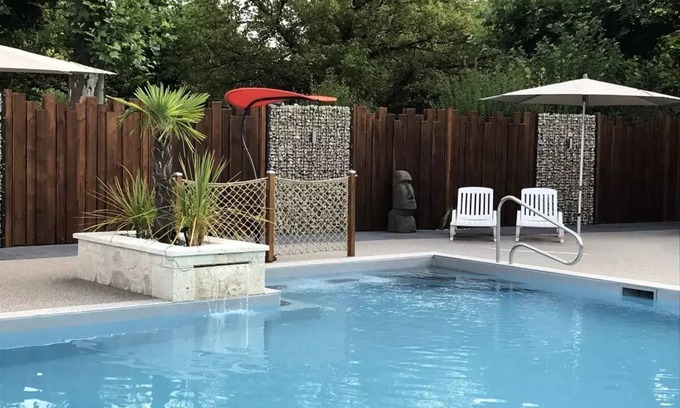 Saint-Antoine-de-Breuilh House | Camping Village La Rivière Fleurie* - Premium 4-room mobile home for 6 people Air-conditioned