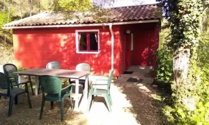 Saint-Vincent-de-Durfort House | Camping maeva Escapades Coeur d'Ardèche * - Eco Chalet 3 Rooms 4/6 People + TV