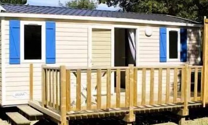 Plouezoch House | Camping de la Baie de Térénez * - Eco Domino 3 room mobile home 5 people