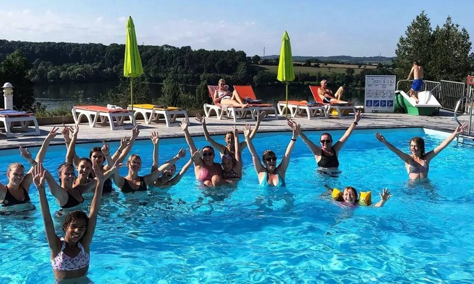 Peigney RV Rental | Camping de la Liez * - Safari Tent Sunair Lodge 3 Rooms 5 People