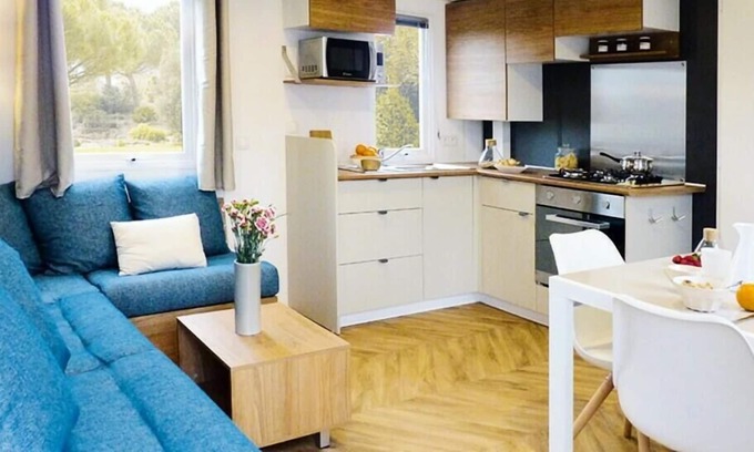 Litteau House | Camping Domaine de Litteau**** - Mobile Home 3 rooms 4/6 people