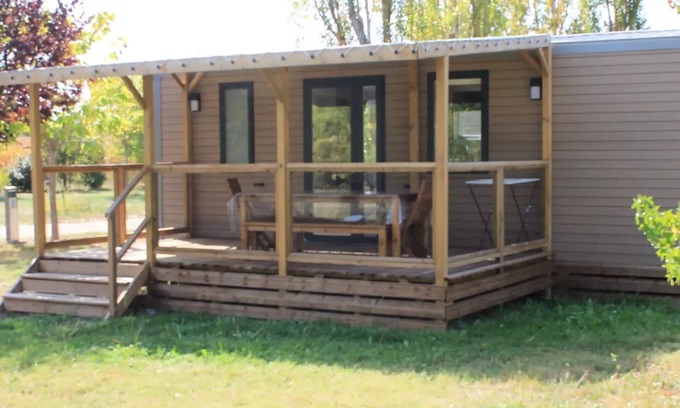 Le Temple-sur-Lot House | Camping du Bosc * - Mobile-home Premium (2019) 6 persons