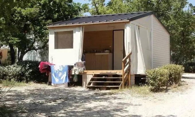 Banon House | Camping Flower l'Epi Bleu* - Mobile Home Rapid Home 3 rooms 4 people Without sanitary facilities