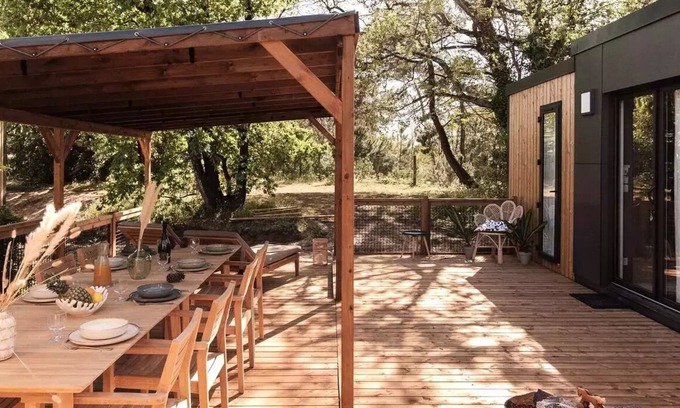 Marennes House | Camping Inspire villages Marennes Oléron* - Cottage SIGNATURE TRIBU 5 Rooms 8 People