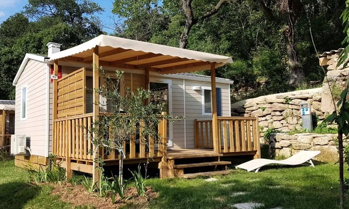 Saint-Paul-Trois-Chateaux House | Camping de la Colline * - 2 bedroom mobile home COMFORT air conditioning EVO 24 and 29 5 people