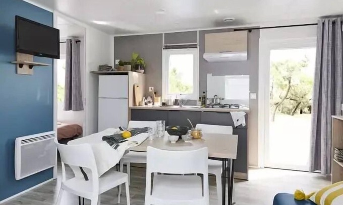 Onesse-et-Laharie House | Camping L'Orée des Landes * - 4-room mobile home for 6 people