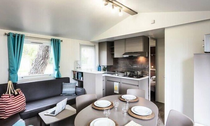 Les Mazures House | Camping Le Lac des Vieilles Forges *** - 4-room Classic XL mobile home for 6 people