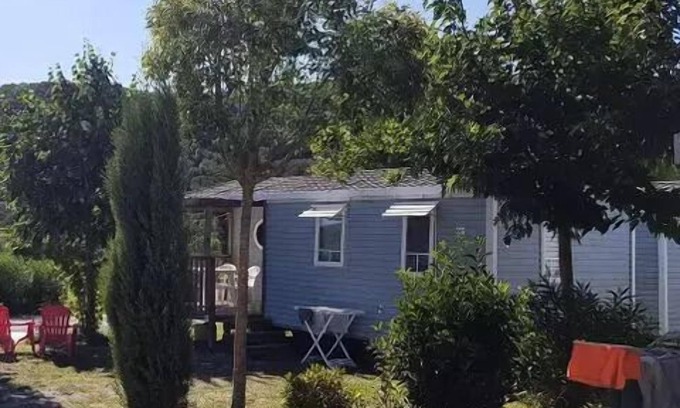 Saint-Maurice-d'Ibie House | Camping Le Sous Bois * - Mobilhome for 4 people