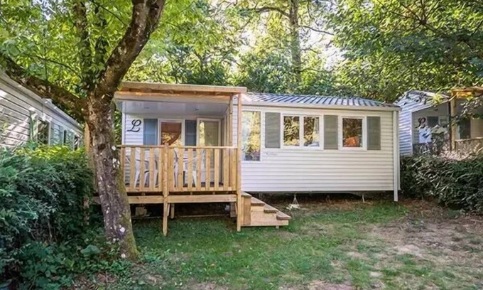 Pont-de-Salars House | Camping Les Terrasses du Lac* - Mobil home Classic 3 rooms 4 people