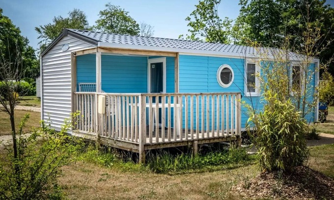 Plougasnou House | Camping maeva Respire Le Domaine de Mesqueau * - Mobile Home SIMPLY O'hara 4 Rooms 6 People + TV