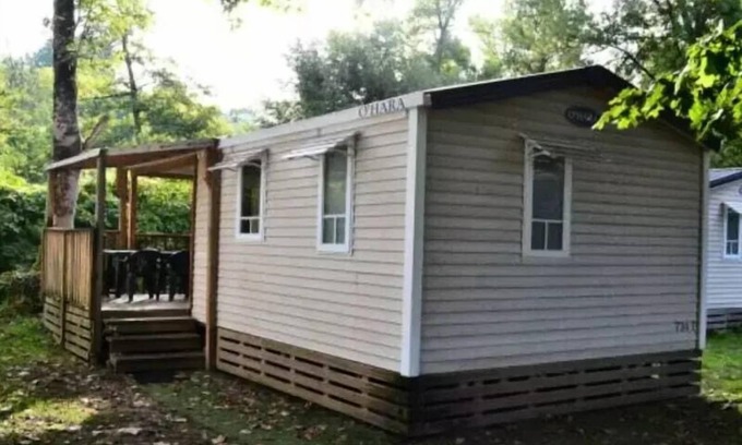 Mezos House | Camping Sen Yan* - Mobile home 3 rooms 4/6 people Terrace