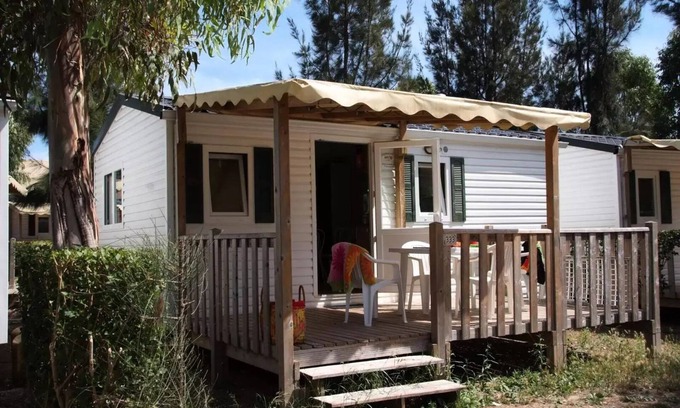 Bauduen House | Camping Tikayan Rives du Lac de Sainte Croix* - Mobile home Idaho Eco 3 rooms 4 people Air-conditioned