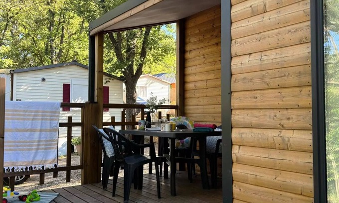 Bauduen House | Camping Tikayan Rives du Lac de Sainte Croix* - GEORGIA. STANDARD 4 people