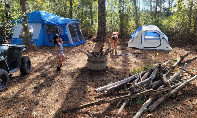 Moon RV Rental | Campsite #4 At Blanchard Farm